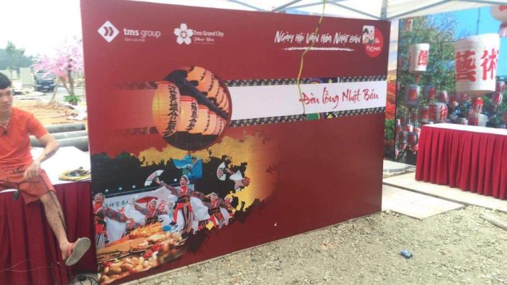 backdrop chụp hình sự kiện