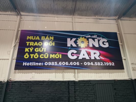 biển bạt khung sắt giá rẻ