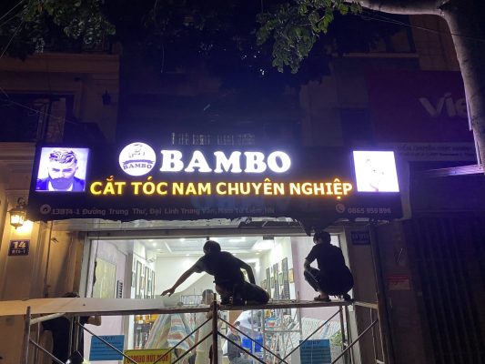 biển hộp đèn led đẹp