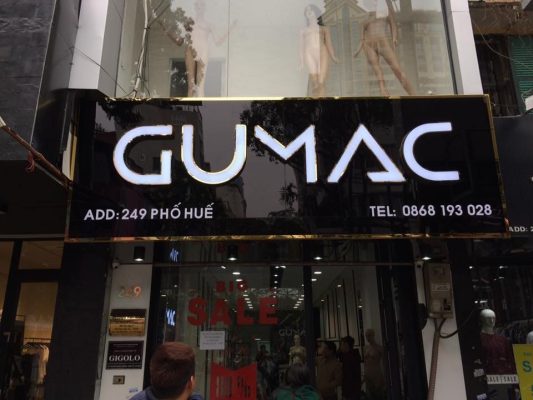 biển quảng cáo shop thời trang