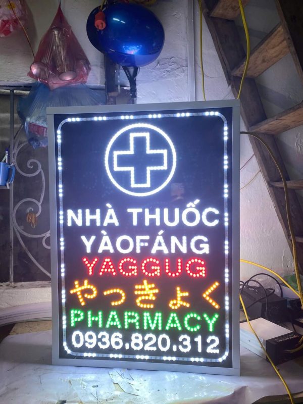 biển vẫu mica đèn led đẹp