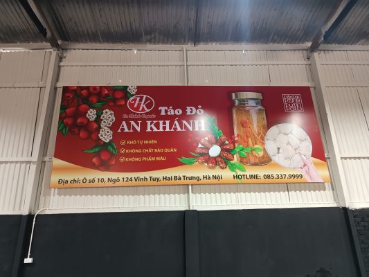 khung sắt làm biển quảng cáo