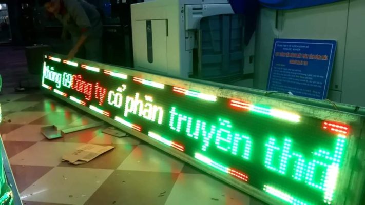led ma trận