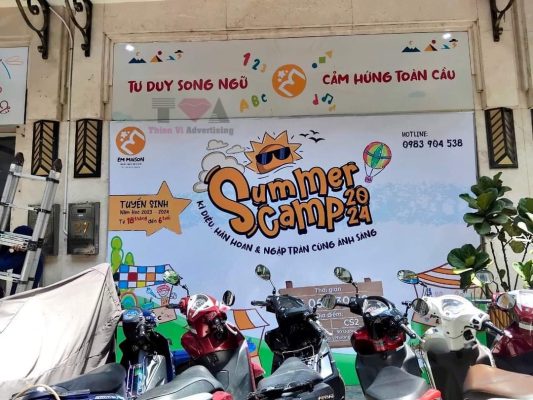mẫu backdrop sân khấu sự kiện