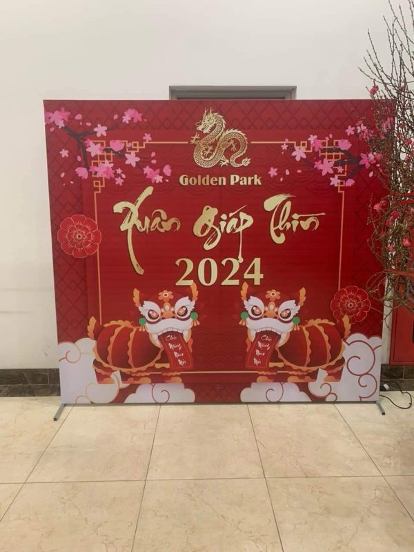 thi công backdrop sân khấu