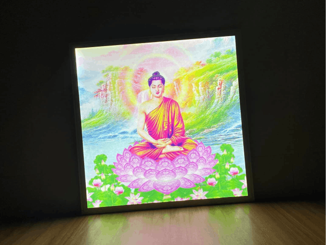 tranh điện siêu mỏng nghệ thuật trang trí văn phòng