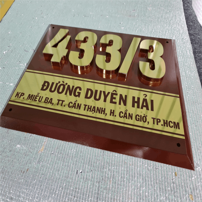 biển số nhà