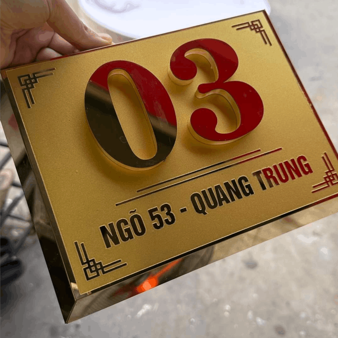 biển số nhà