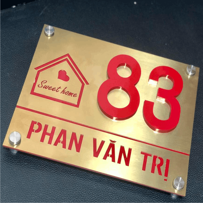 biển số nhà